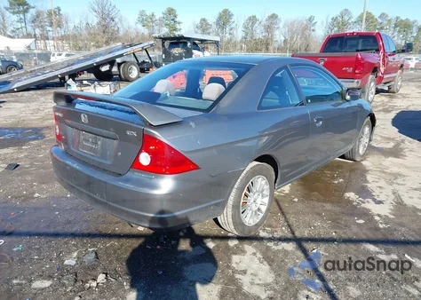 2005 Honda Civic Ex z USA, uszkodzony, nr VIN 1HGEM22925L029511